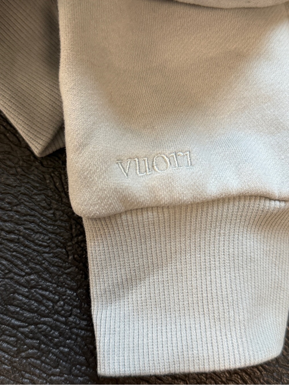 Vuori Restore Relaxed Half Zip Hoodie – Blue Haze – Size Large - Picture 9 of 9